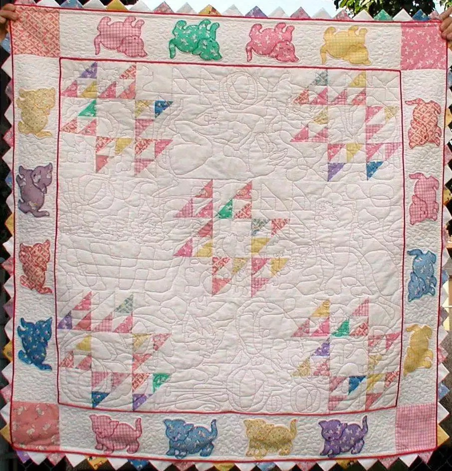 Kitty Cat's Cradle Quilt - Image 2