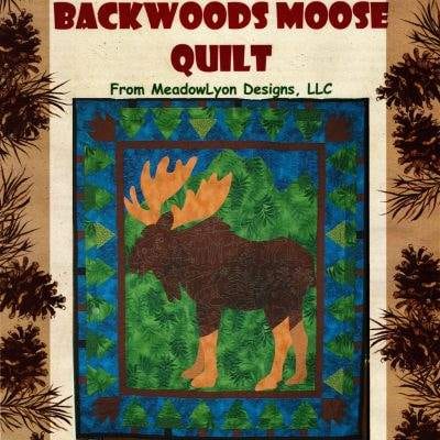 Backwoods Moose Quilt Pattern