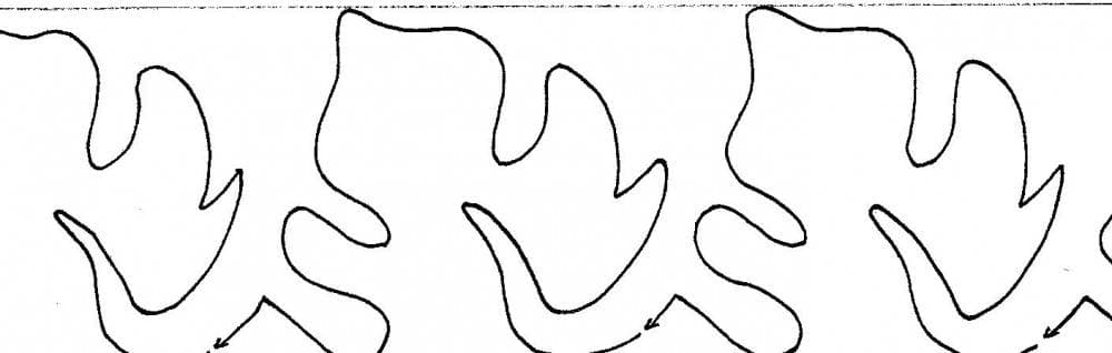 4 Little Patterns: seashells, leaves, pumpkins and mice 2 1/2