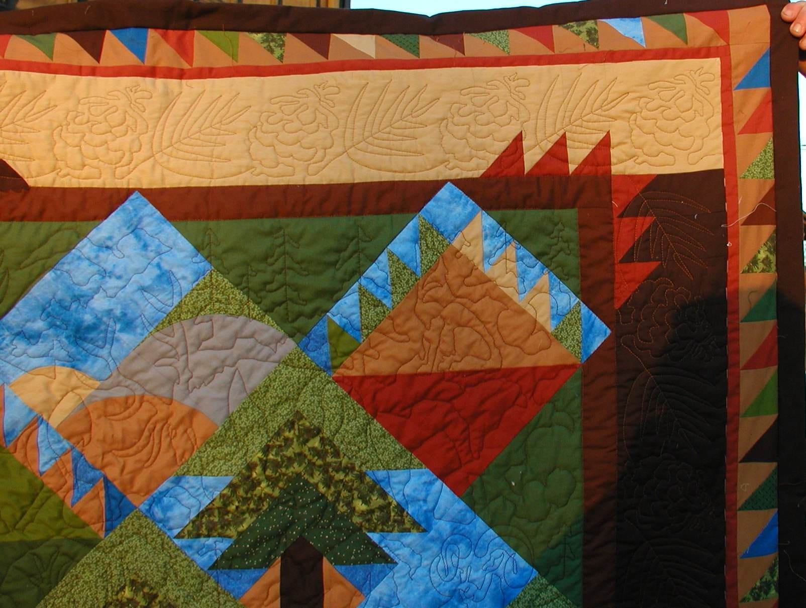 Backwoods Pine Quilt Pattern - Image 2