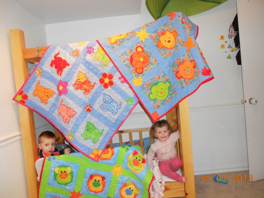 Monkey Fun Quilt w/ Sockey Monkey variation - Image 6