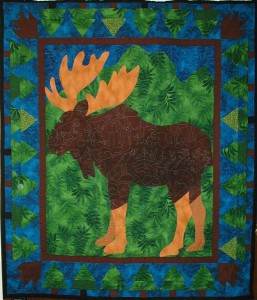 backwoods Moose quilt