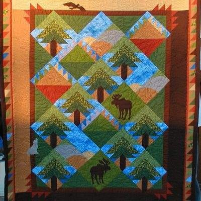 Backwoods Pine Quilt Pattern