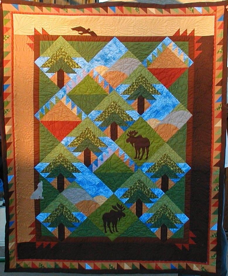 Backwoods Pine Quilt Pattern