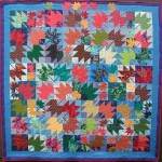 MAPLE BREEZE by Judy Lyon quilted by Mildred Jordt