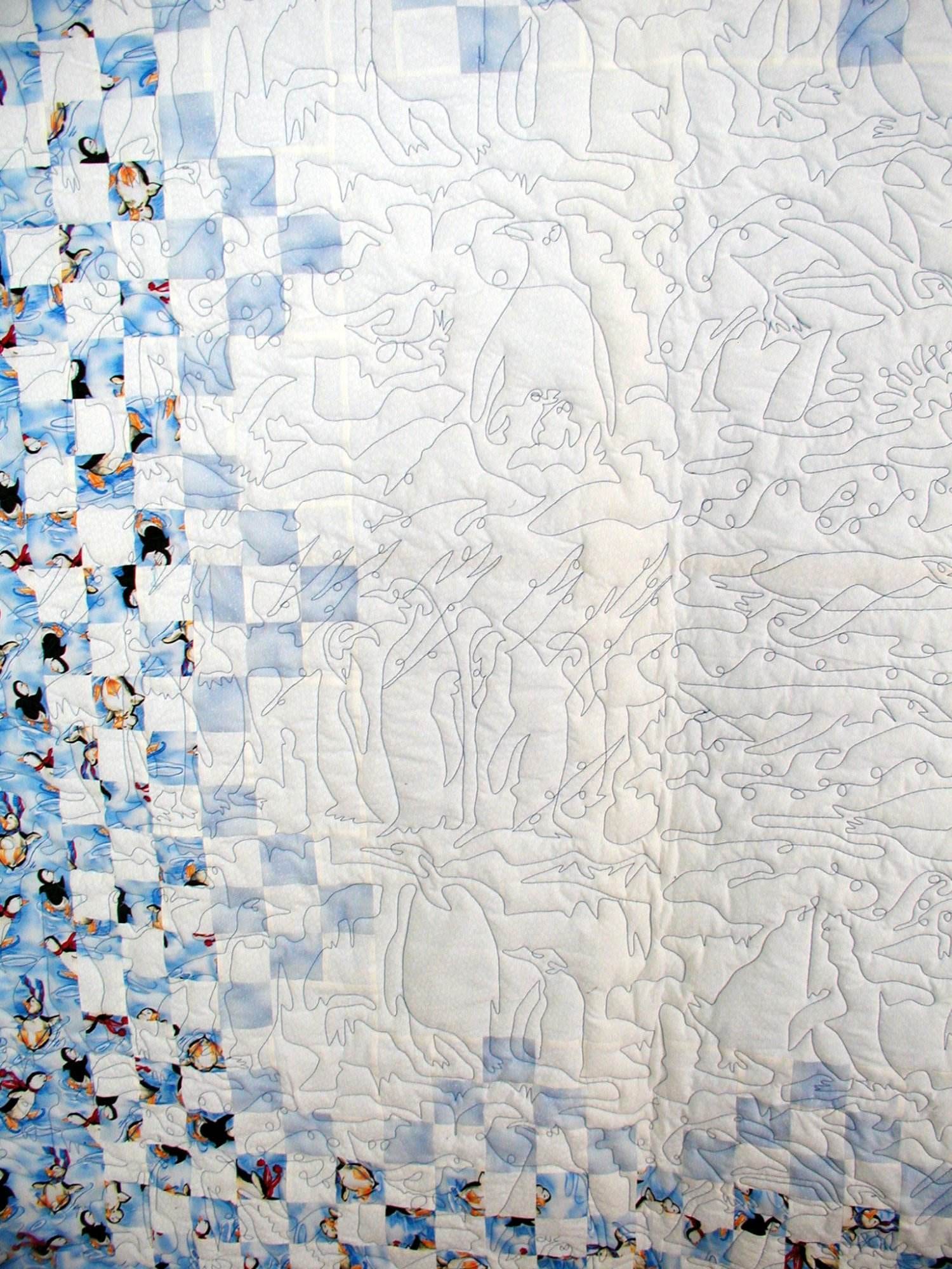 PENGUIN SNOWSTORM Quilt Pattern - Image 2
