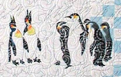 PENGUIN SNOWSTORM Quilt Pattern - Image 3