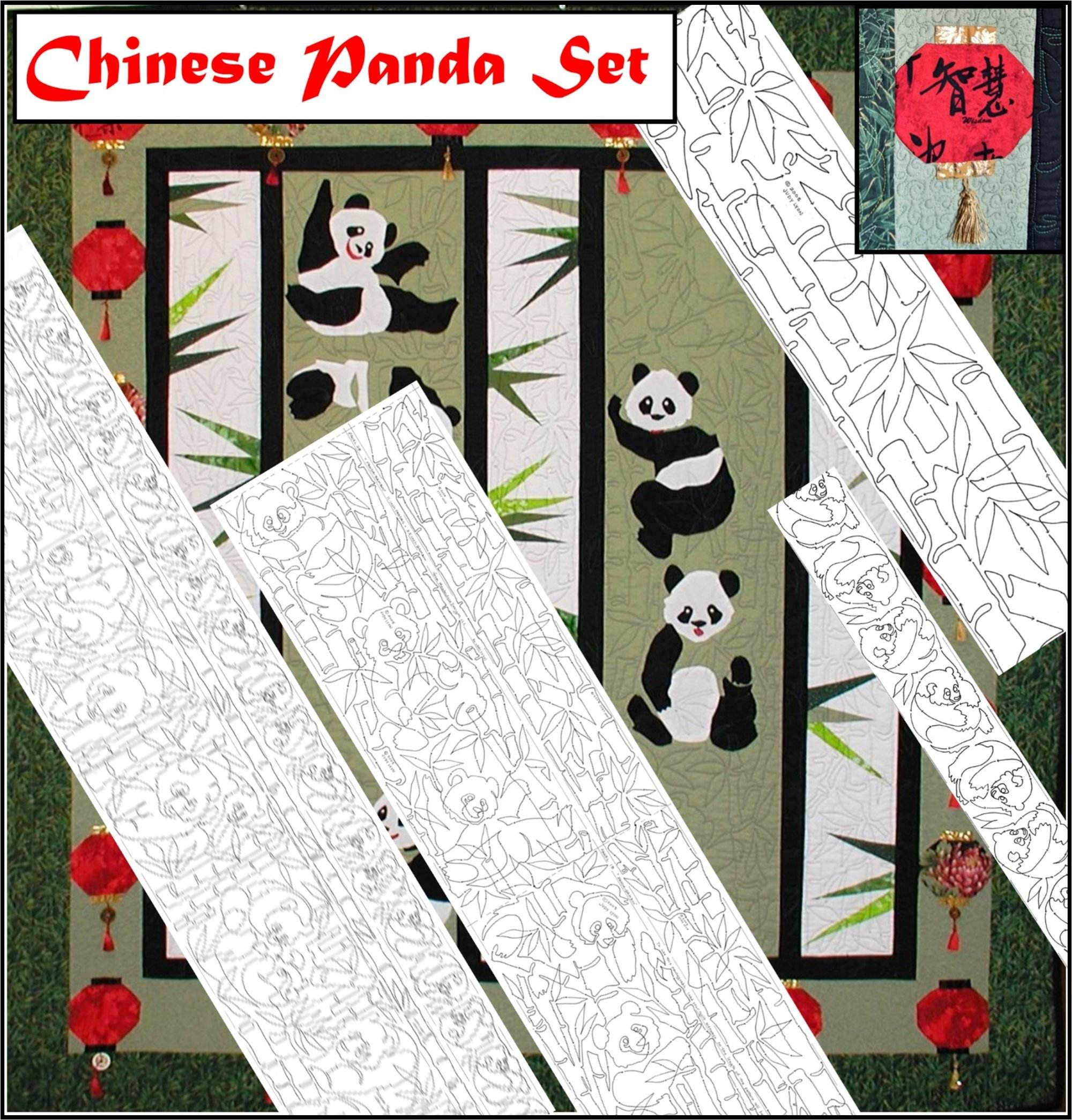 Chinese Pandas Set #13