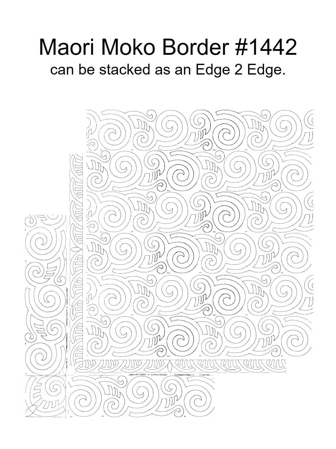MAORI MOKO Border 8