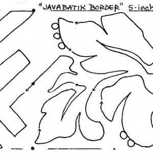 Java Batik Border 5