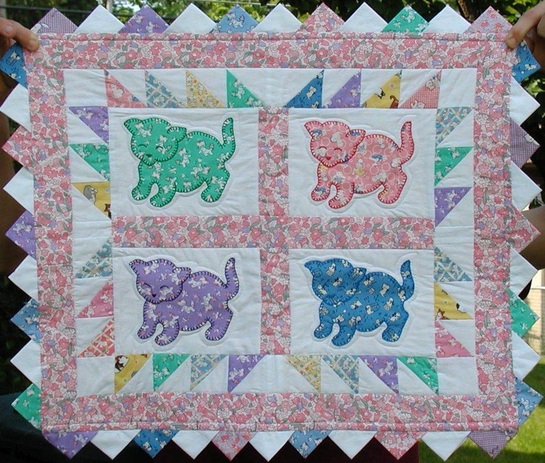 Kitty Cat's Cradle Quilt - Image 4