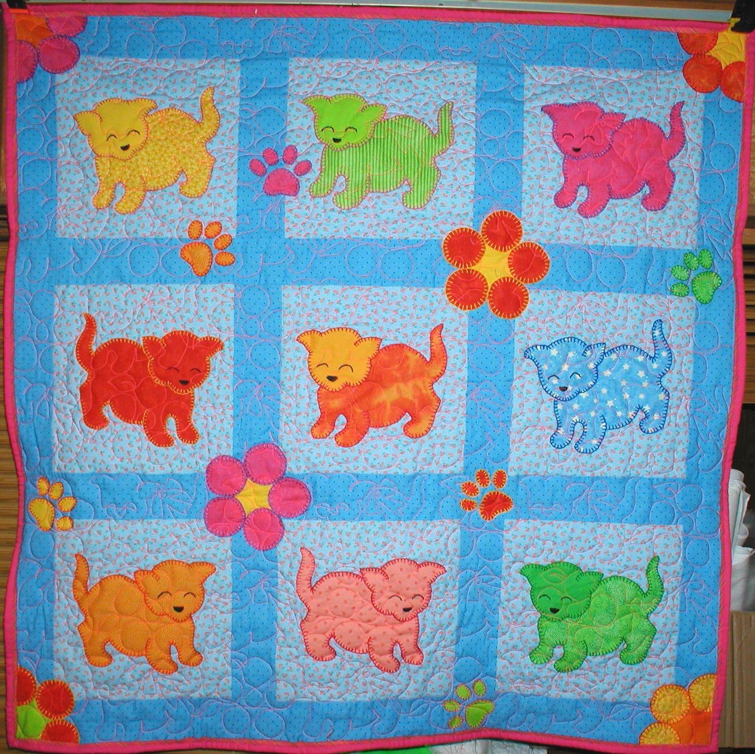 Kitty Cat's Cradle Quilt - Image 5
