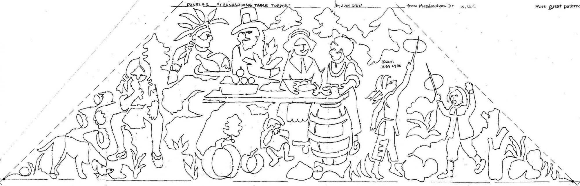 Thanksgiving Table Topper 11