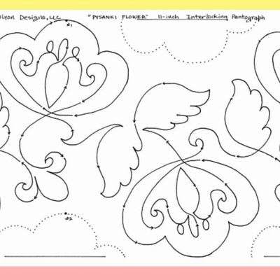Pysanki Flower 11