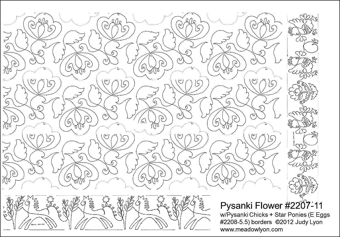 Pysanki Flower 11