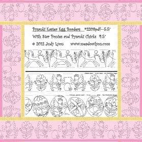 Pysanki Easter Eggs 5.5 borders