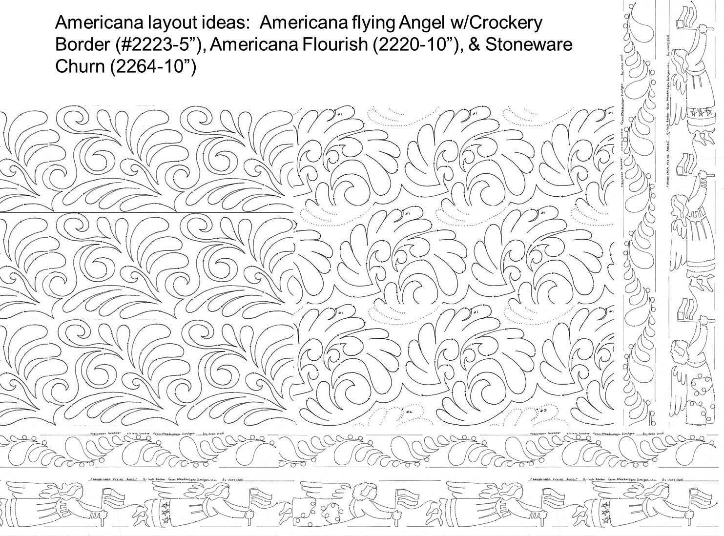 Americana Flourish 10
