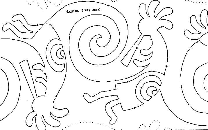 Spinning Kokopelli 10