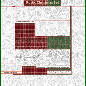 Rustic Christmas Set #48