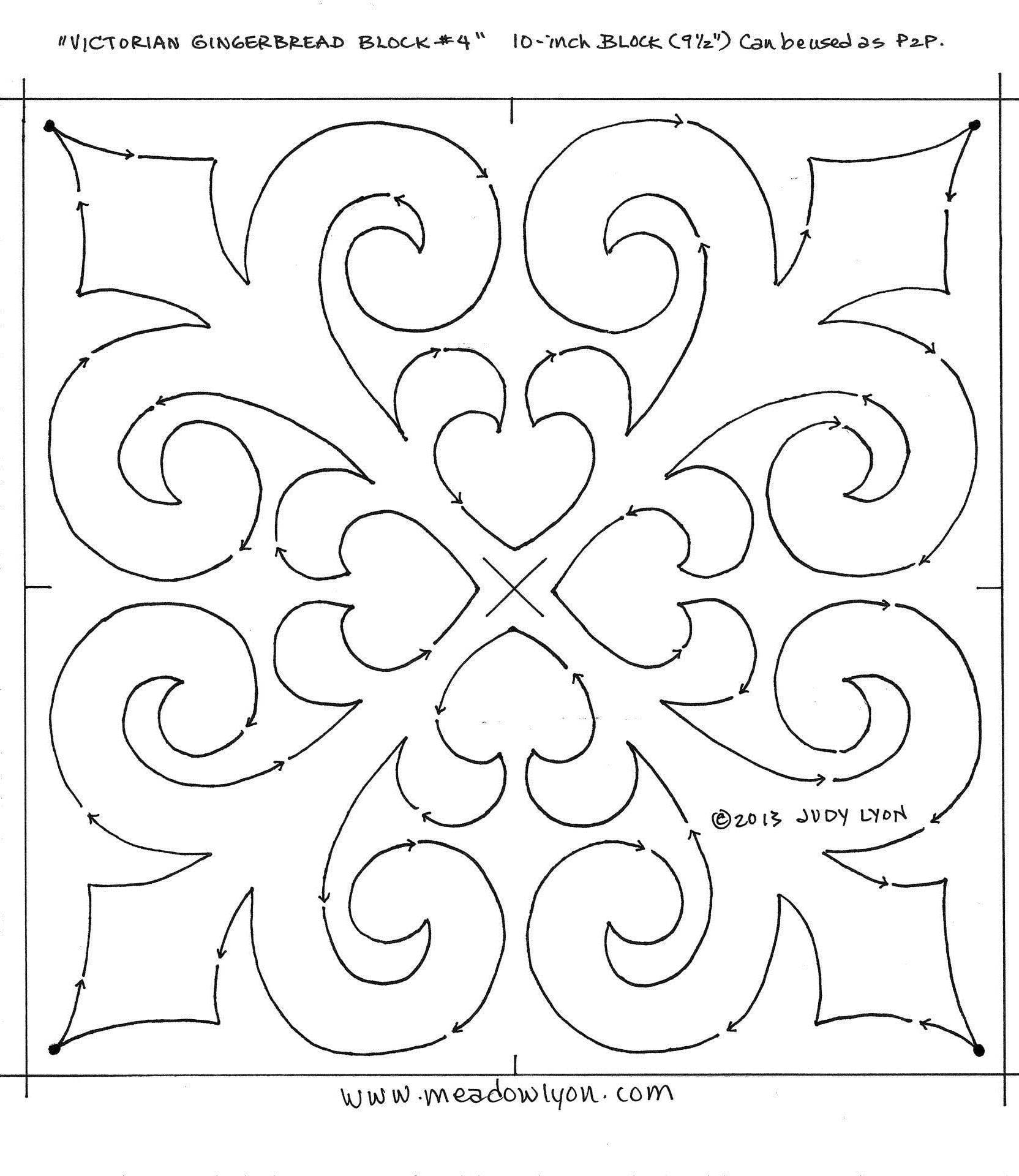 Victorian Gingerbread Borders & Blocks