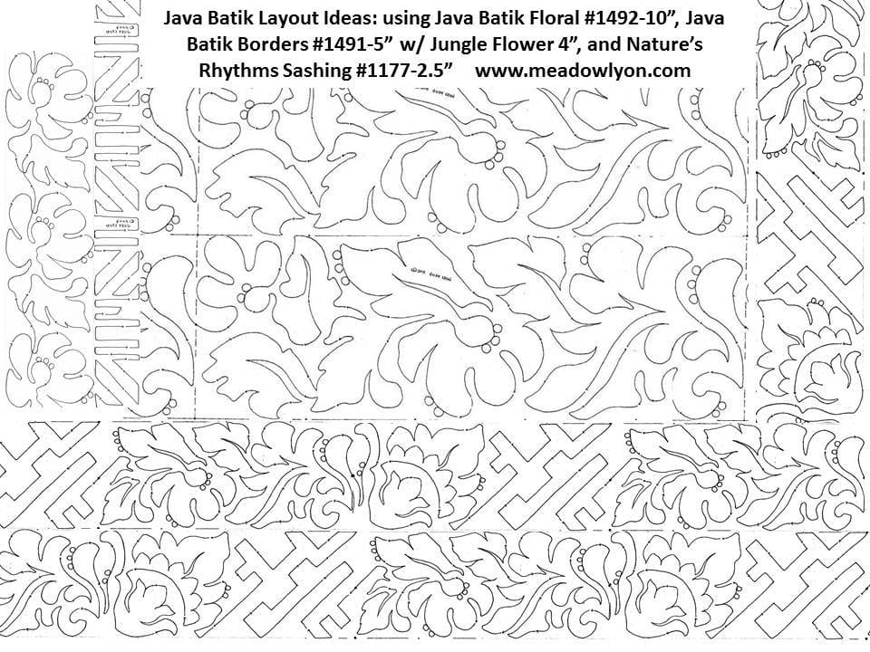 Java Batik Floral 10