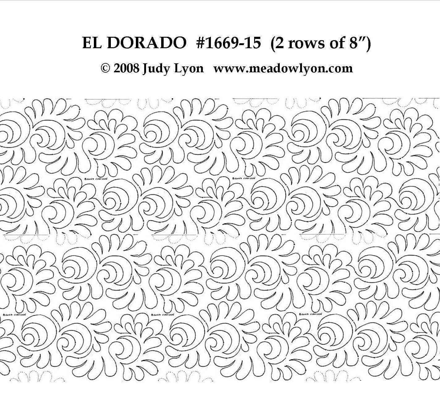 El Dorado 2 rows of 8