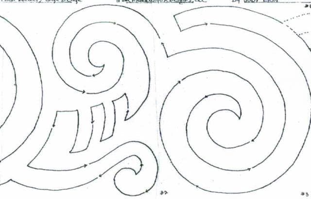 MAORI MOKO Border 8