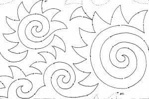 SPIRAL SUNS PASTEUP snippet