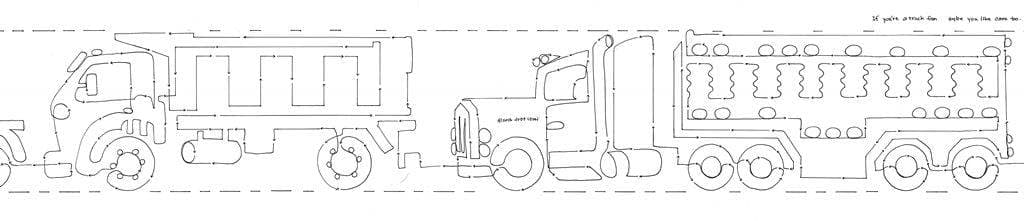 Truckin' Along Pictogram - Image 3