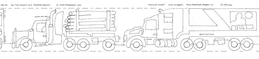 Truckin' Along Pictogram - Image 4