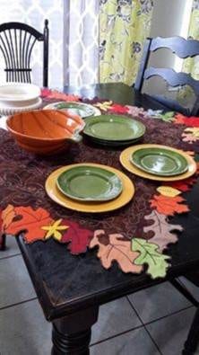 Thanksgiving Table Topper Quilt Design