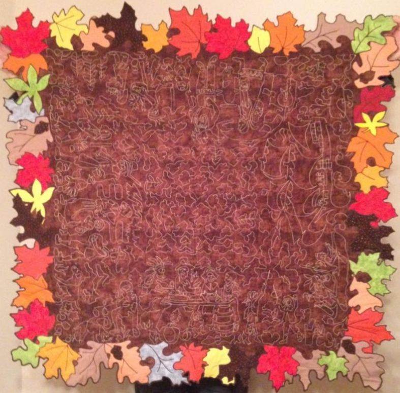 Thanksgiving Table Topper Quilt Design - Image 7