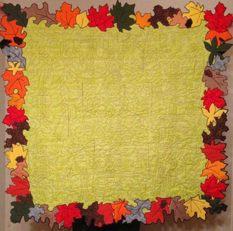 Thanksgiving Table Topper Quilt Design - Image 6