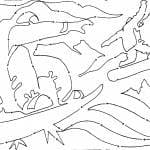 ski slopes snippet