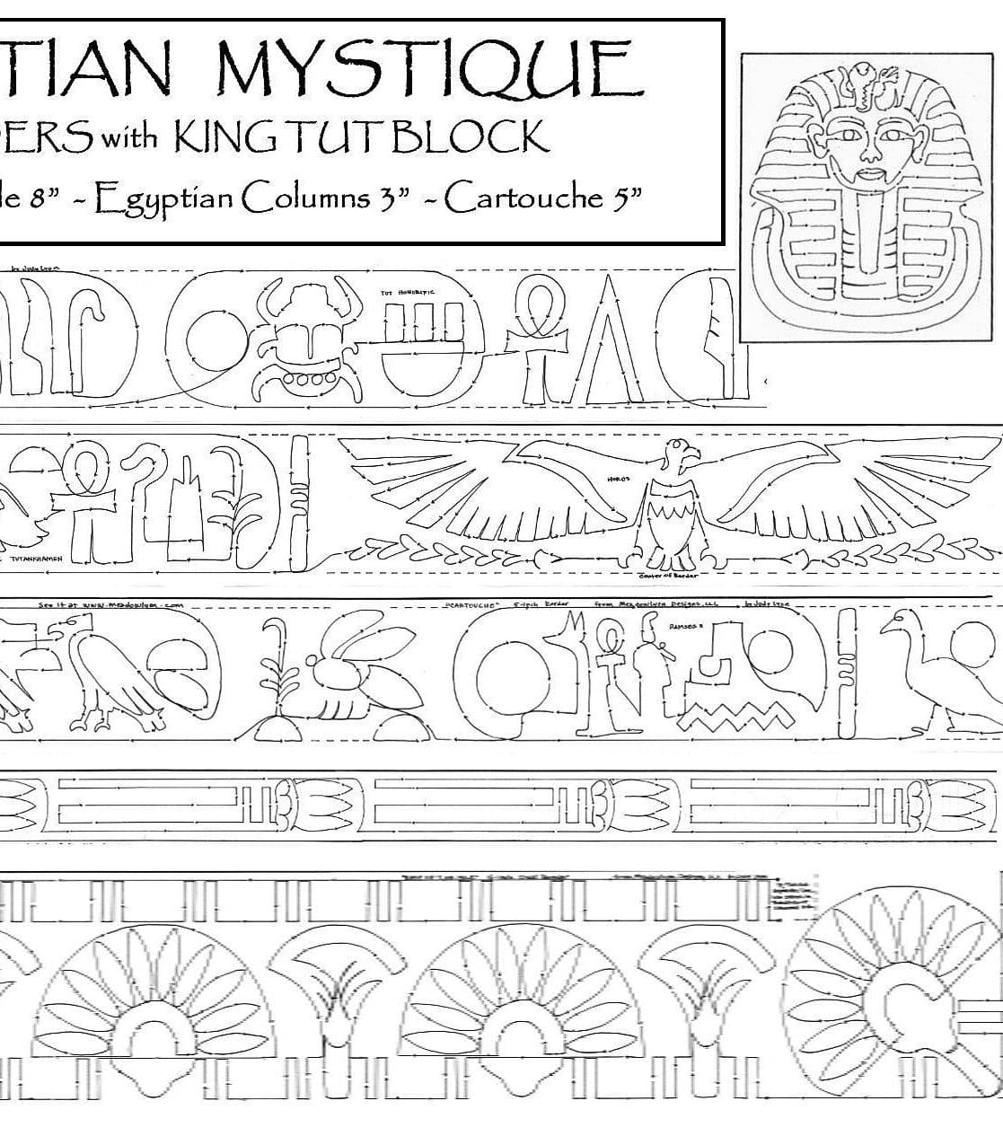 Egyptian Mystique Borders - Image 6