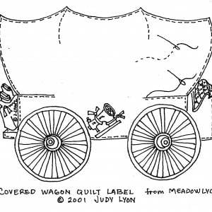 Covered Wagon Label PDF