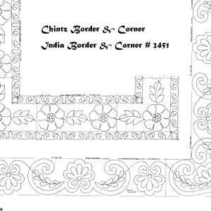Chintz & India Borders and Corners