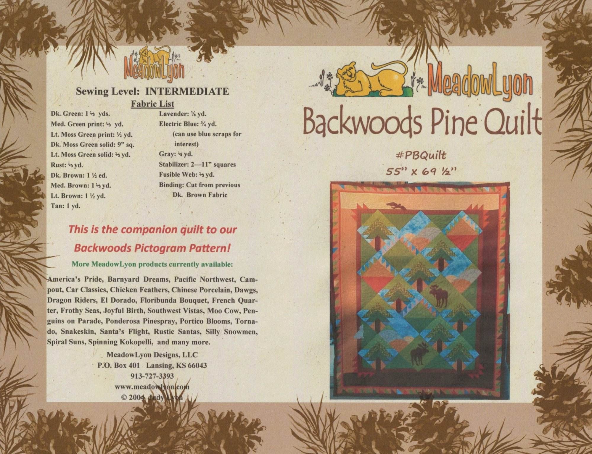 Backwoods Pine Quilt Pattern - Image 4