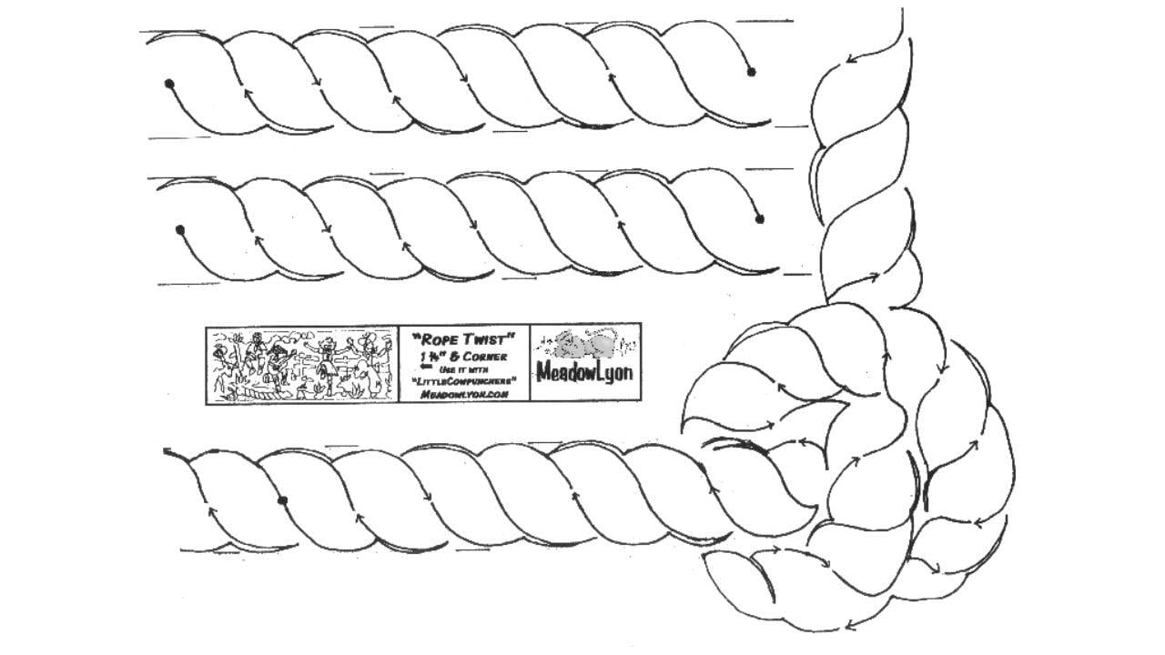 Free Rope Twist Border PDF - Image 2
