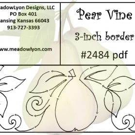 Pear Vine Border