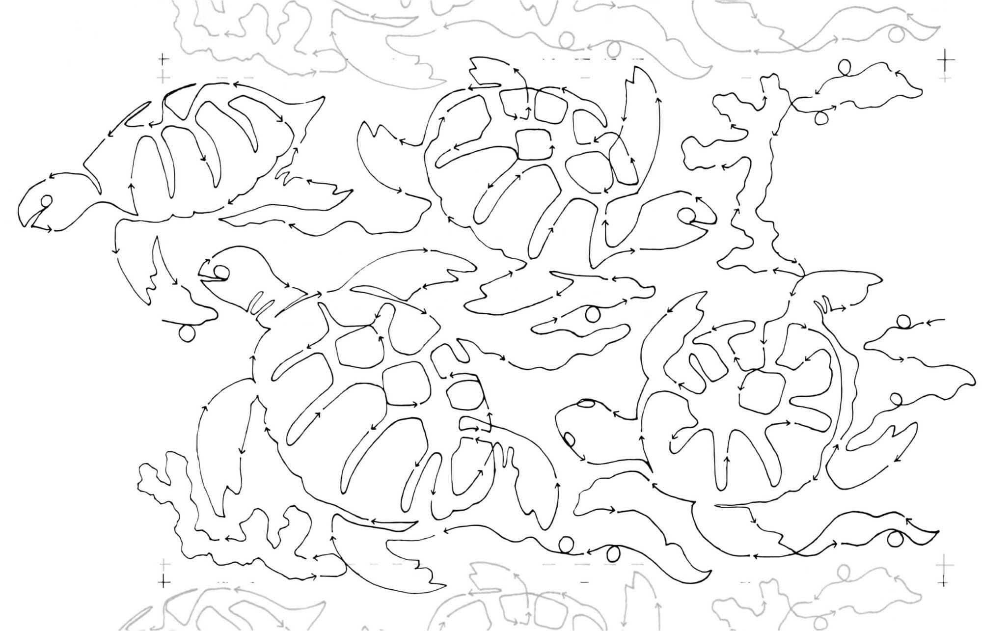 Turtle Reef 10-inch Interlocking