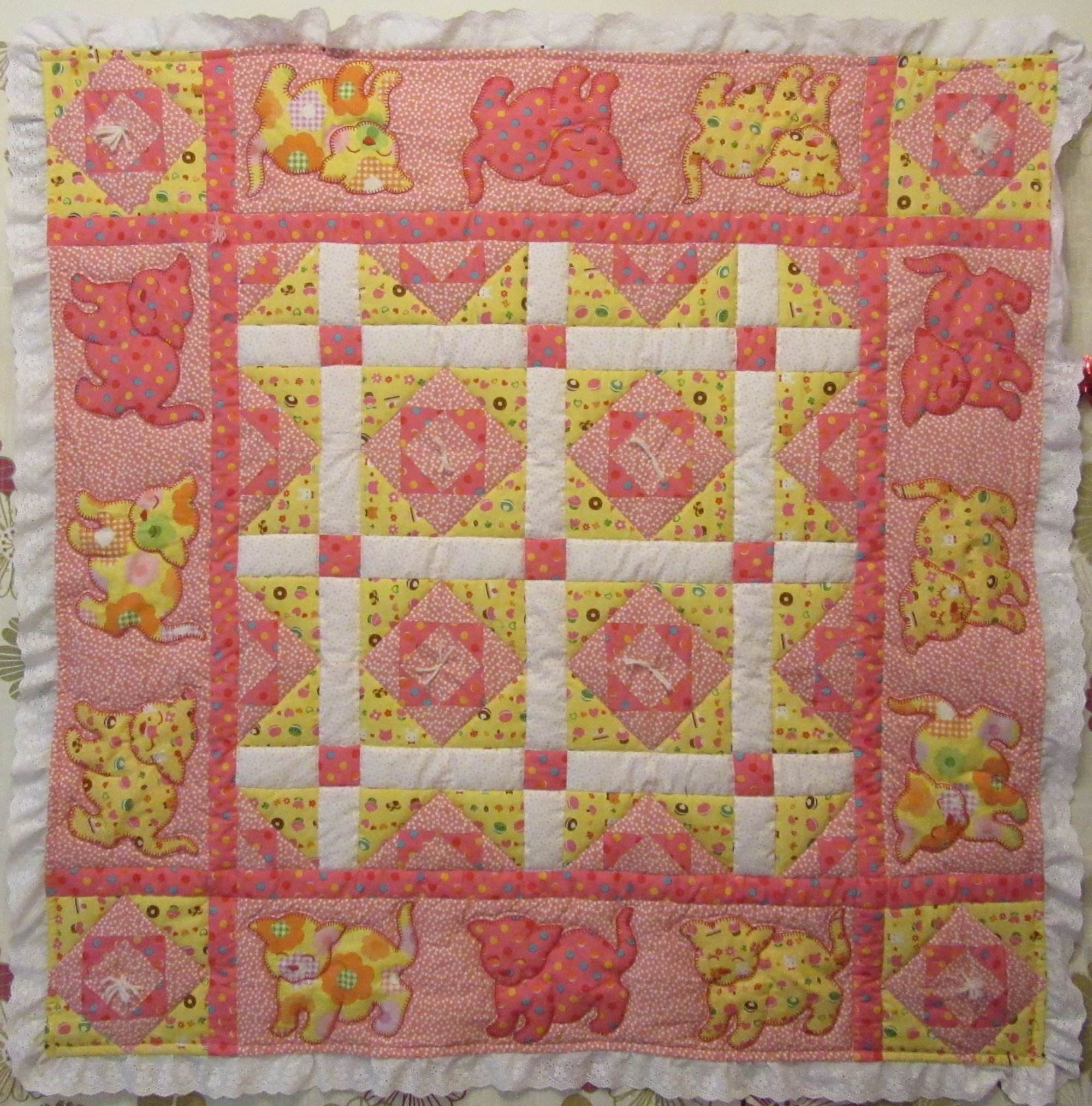 Kitty Cat's Cradle Quilt - Image 3