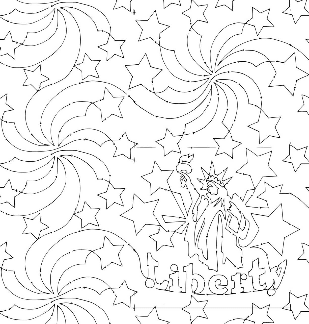Lady Liberty Spirals - Image 6