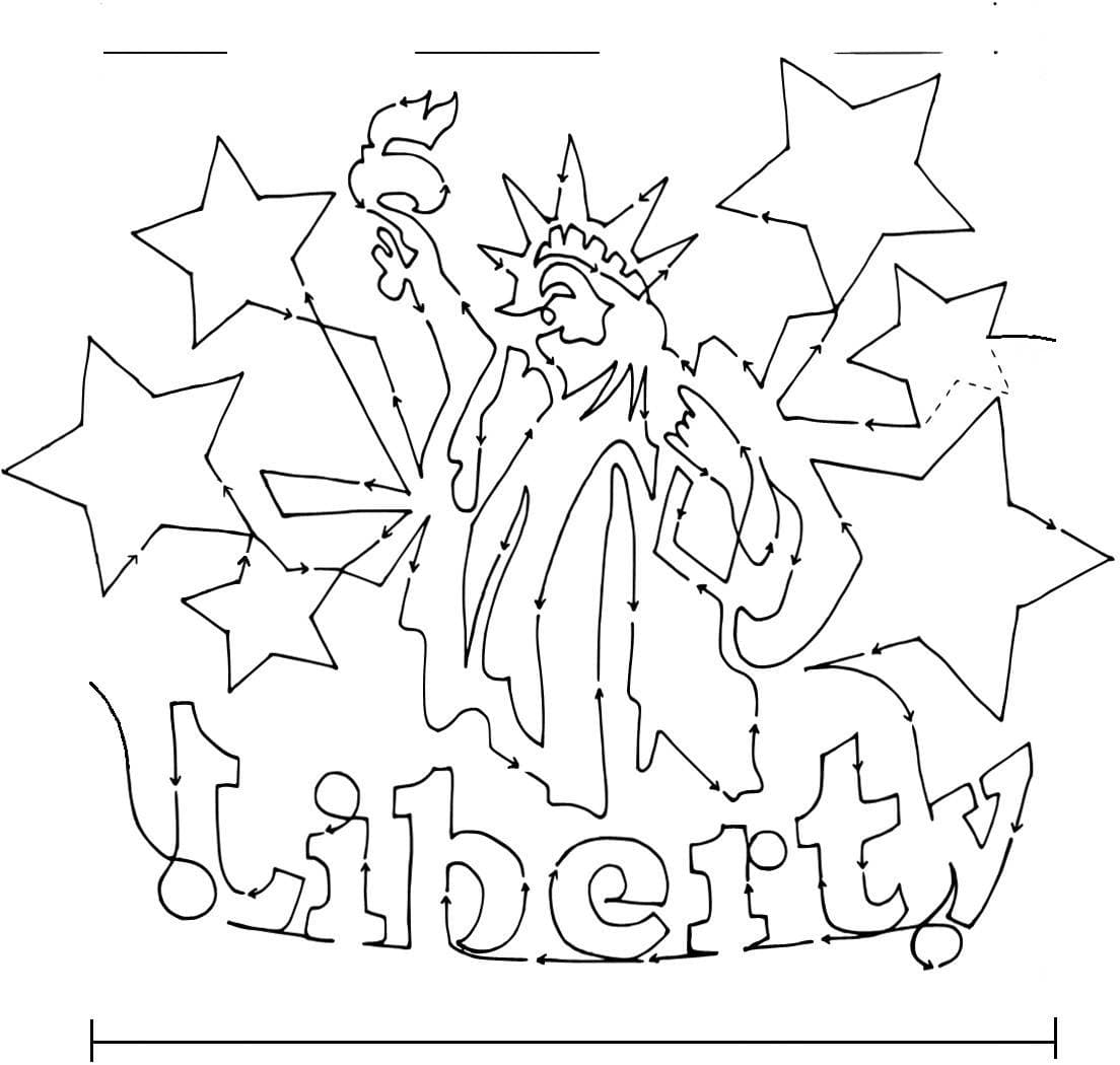Lady Liberty Spirals - Image 3