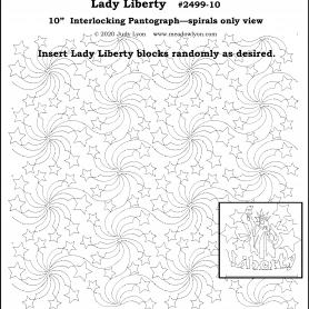Lady Liberty Spirals
