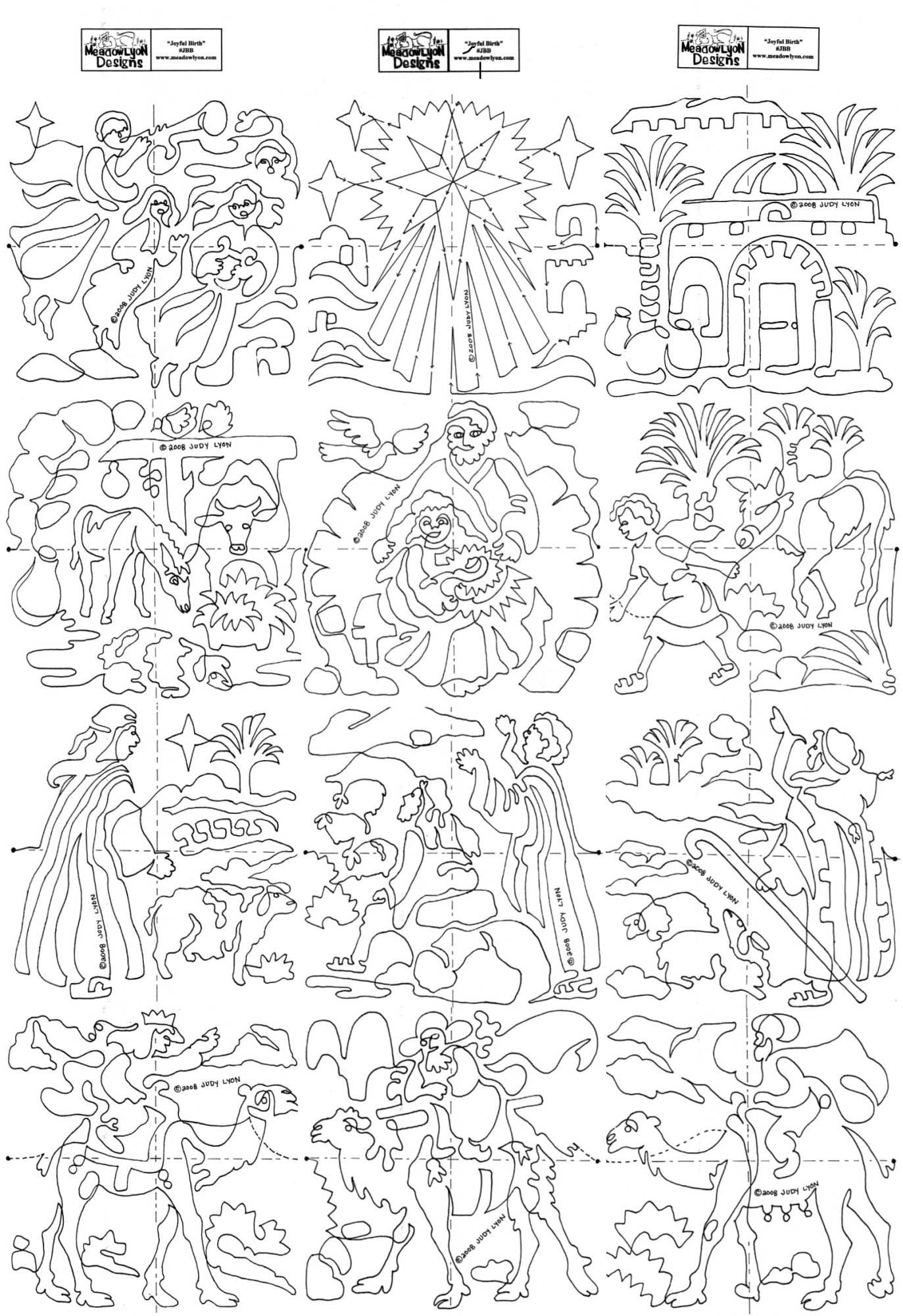 Joyful Birth Blocks 8