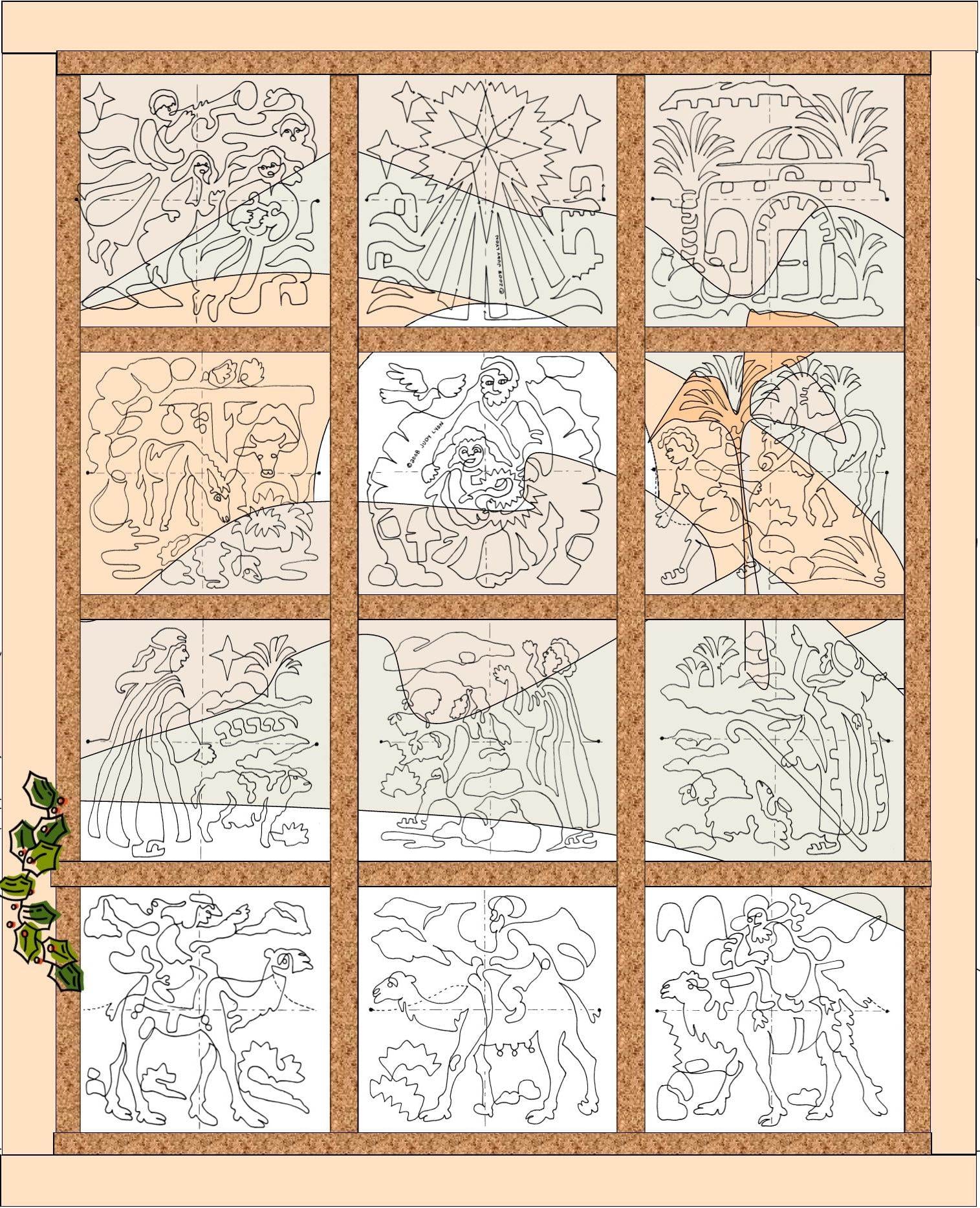 Joyful Birth Blocks 8