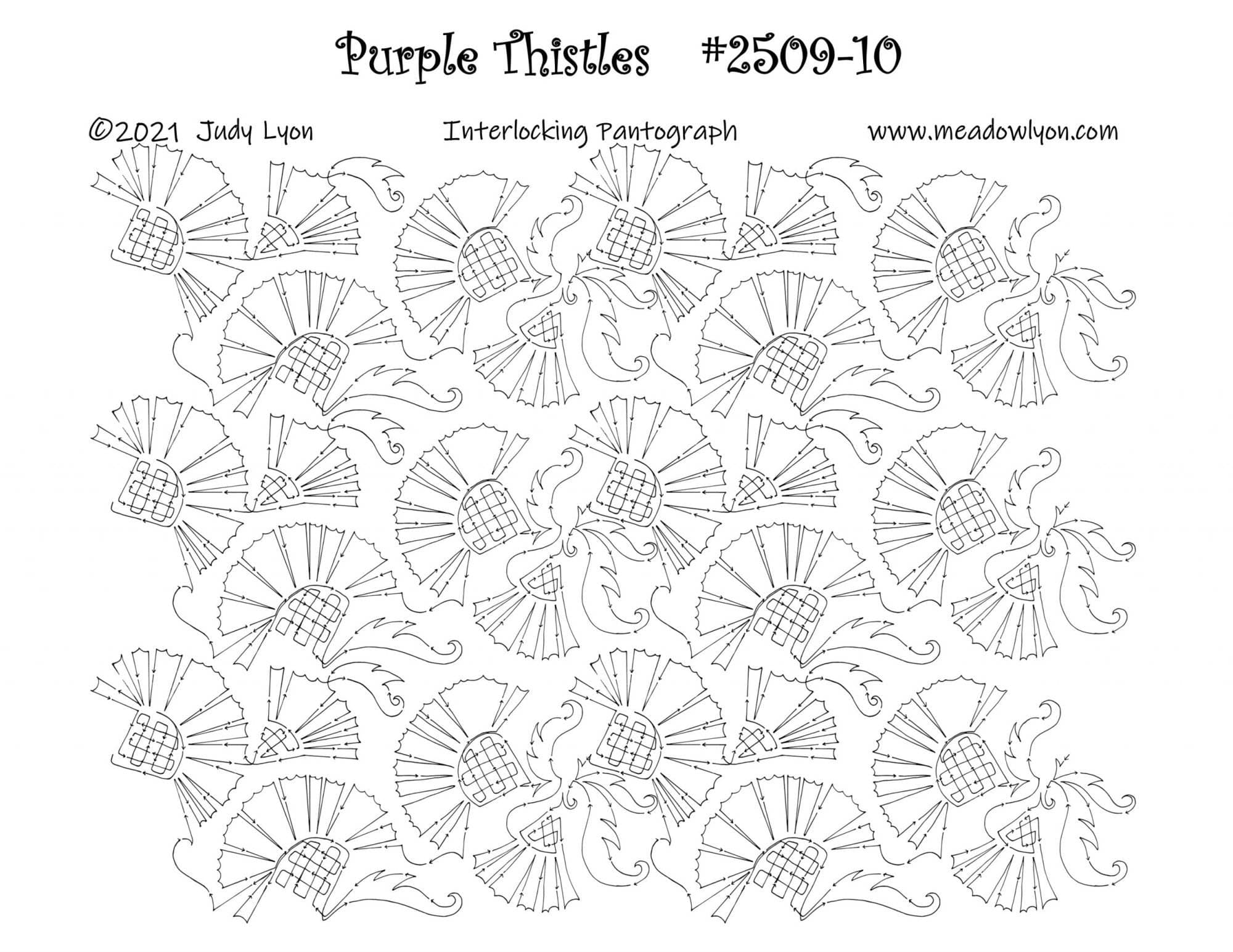 Purple Thistles - Image 2