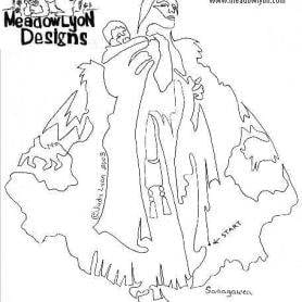 Free Sacagawea Drawing