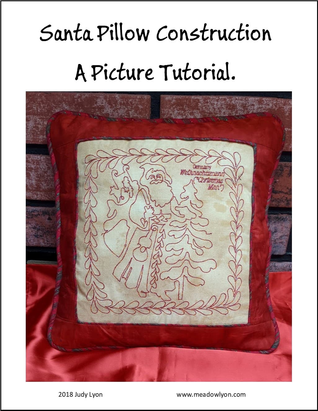 Santa Pillow Construction Tutorial